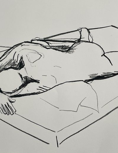 Susie Johnston, Lines, Life drawing