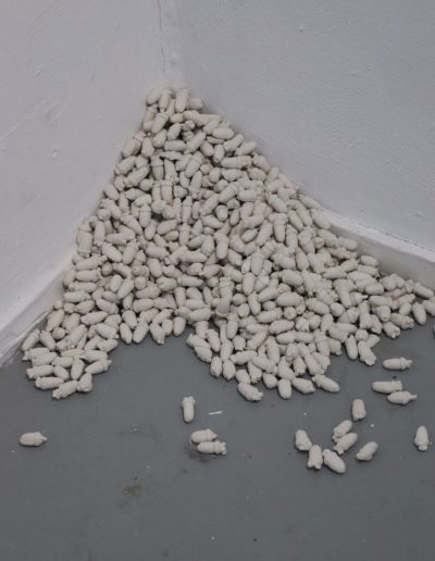 Susie Johnston, Commitment iteration no 4, porcelain, Patriothall Gallery, 2023